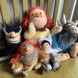 Where The Wild Things Are plush collection